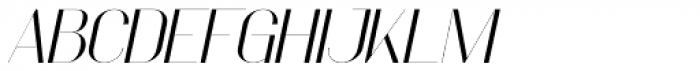 Faddish Bold Italic Font UPPERCASE