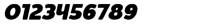 Fadone Italic Font OTHER CHARS