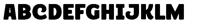 Fadone Regular Font UPPERCASE