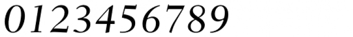 Fairfield LH 56 Medium Italic Font OTHER CHARS