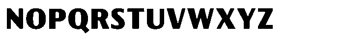 Fairforest Sans Font LOWERCASE