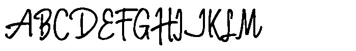 Fairforest Script Font UPPERCASE