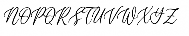 Fairland Script Script Font UPPERCASE