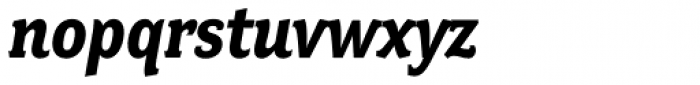 Fairplex Narrow Bold Italic Font LOWERCASE