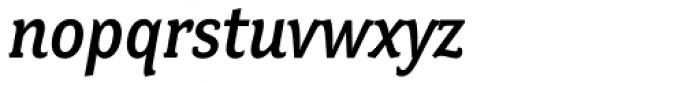 Fairplex Narrow Medium Italic Font LOWERCASE