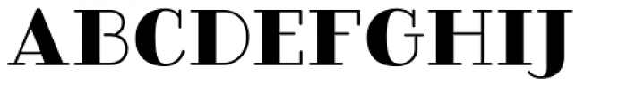 Fairwater Solid Serif Font UPPERCASE