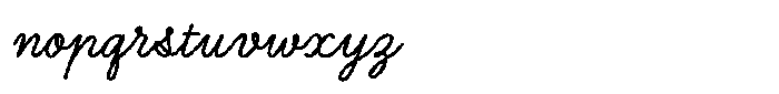 Fairy Ballerina Bold Font LOWERCASE