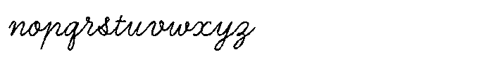Fairy Ballerina Regular Font LOWERCASE