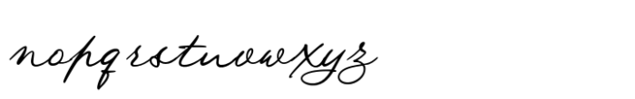 Fairy Bloom Regular Font LOWERCASE