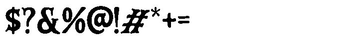Fairy Spell Regular Metrics Font OTHER CHARS