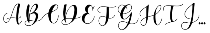 Fairy wing Regular Font UPPERCASE