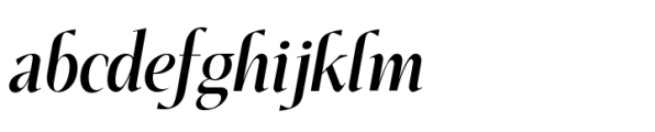 Faithful Colony Medium Italic Font LOWERCASE