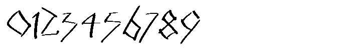 Fake Greek Roman Font OTHER CHARS