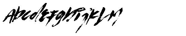 Fake Plastic Brush FONT