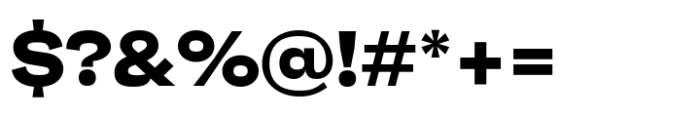 Faktum Wide Extra Bold Font OTHER CHARS