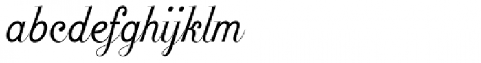 Falace Light Italic Font LOWERCASE