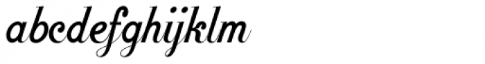 Falace Medium Italic Font LOWERCASE