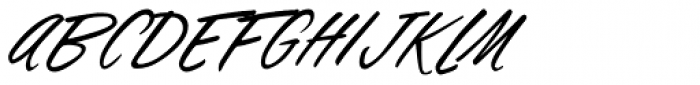 Falcon Brushscript Font UPPERCASE