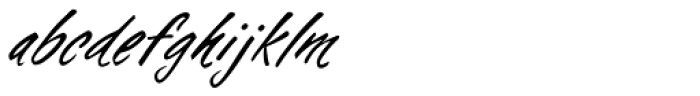 Falcon Brushscript Font LOWERCASE
