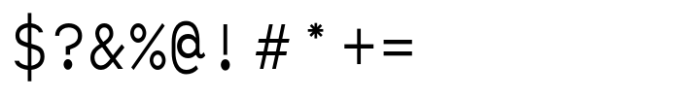 Falcon Nuvo Regular Font OTHER CHARS
