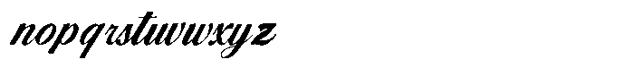 Falkies  Script Regular Font LOWERCASE