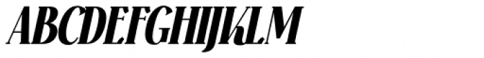 Falkin Serif Bold Italic Font UPPERCASE