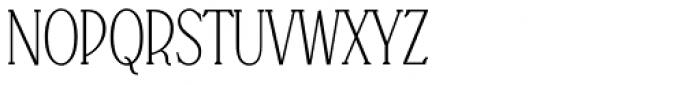 Falkin Serif Font UPPERCASE