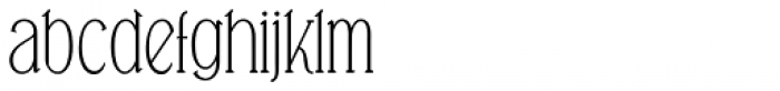 Falkin Serif Font LOWERCASE