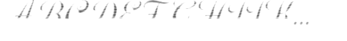 Falkirk Script Engraving Font UPPERCASE