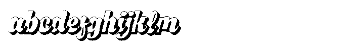 Fallentia Oblique Extruded FONT
