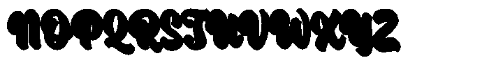 Fallentia Shadow Font UPPERCASE