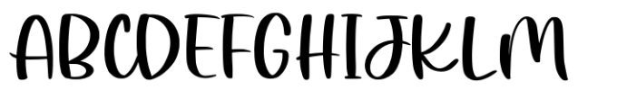 Falling Inlove Script Regular Font UPPERCASE
