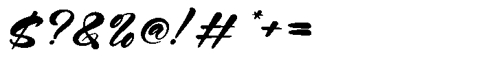 Falria Serin Font OTHER CHARS