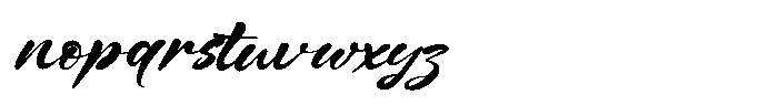 Falria Serin Font LOWERCASE