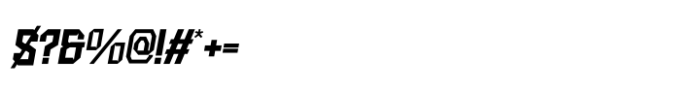 False Nine Italic Font OTHER CHARS