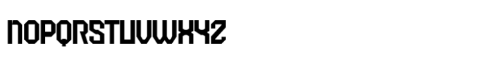 False Nine Regular Font UPPERCASE