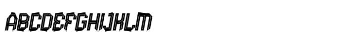 False Nine Sharp Italic Font