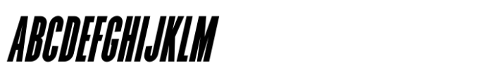 Famed Bold Oblique Font
