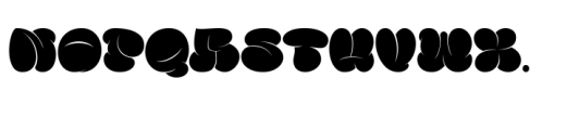 Famous Bomber Regular Font LOWERCASE