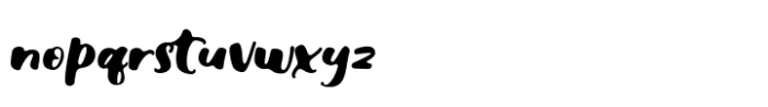 Famously Font LOWERCASE