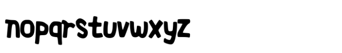 Fancy Junior Font LOWERCASE