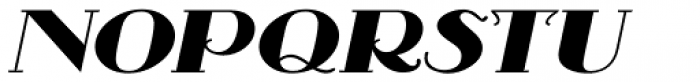 Fancy Roman Oblique JNL Font LOWERCASE