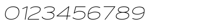 Fancy Thin Oblique Font OTHER CHARS