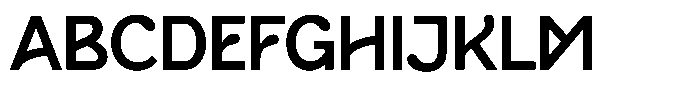Fandy Font UPPERCASE