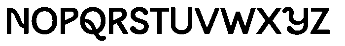 Fandy Font UPPERCASE