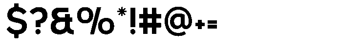Fange Regular Font OTHER CHARS