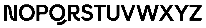 Fange Regular Font UPPERCASE