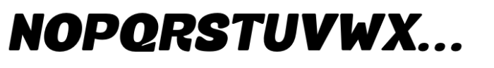 Fangled Black Italic Font UPPERCASE