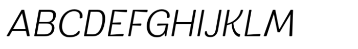 Fangled Extra Light Italic Font UPPERCASE