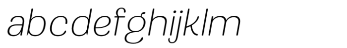 Fangled Thin Italic FONT